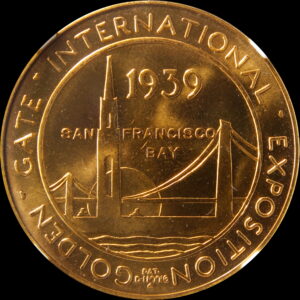 HK-481 1939 Golden Gate International Exposition Official SCD – Slashes Variety