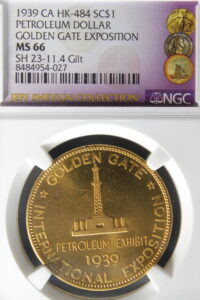 HK-484 1939 GGIE 1939 Petroleum SCD – Type 4 – Obverse #3, Reverse #4