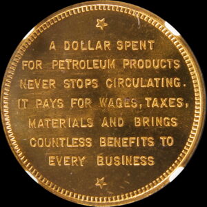HK-484 1939 GGIE 1939 Petroleum SCD – Type 4 – Obverse #3, Reverse #4