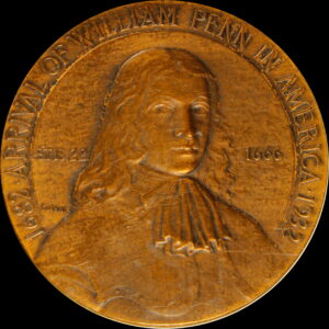 HK-462 1932 William Penn 250th Anniversary Arrival in America SCD