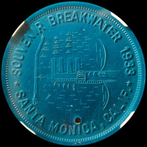 HK-687 1933 Santa Monica Breakwater Blue Anodized Aluminum SCD