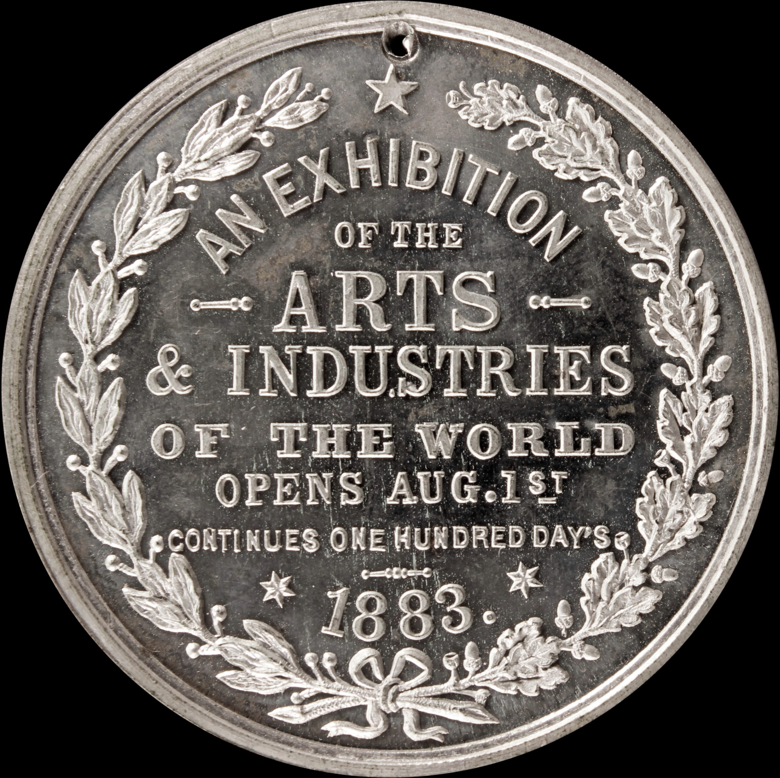 1883 Southern Exposition Official SCD