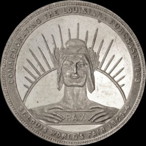 HK-314 1904 Louisiana Purchase PAX Peace SCD