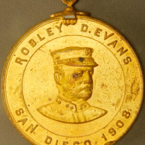 HK-350 1908 United States Navy World Voyage – Mounted SCD