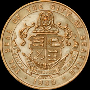 HK-354 1909 Alaska-Yukon-Pacific Exposition Official SCD – Bronze