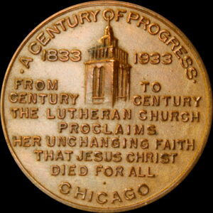 HK-472 1933 Century of Progress Martin Luther SCD