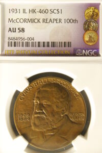 HK-460 1931 McCormick Reaper Centennial SCD