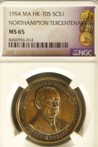 HK-705 1954 Northampton Massachusetts Tercentenary SCD