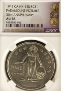 HK-740 1941 Paramount Pictures 30th Anniversary SCD