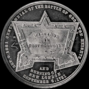 HK-125 1881 Battle of Groton Heights SCD