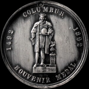 HK-238B 1893 Columbian Columbus Statue Souvenir / Caravel SCD