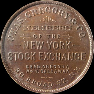 HK-298 1903 New York Stock Exchange Building SCD