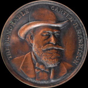 HK-765 1893 Columbian Chicago Mayor Harrison Statue Donation SCD