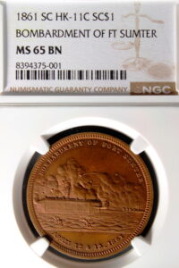 HK-11C 1861 Bombardment of Fort Sumter SCD