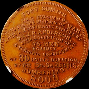 HK-11C 1861 Bombardment of Fort Sumter SCD