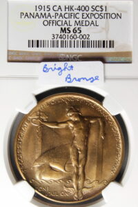 HK-400 1915 Panama-Pacific International Exposition Official SCD