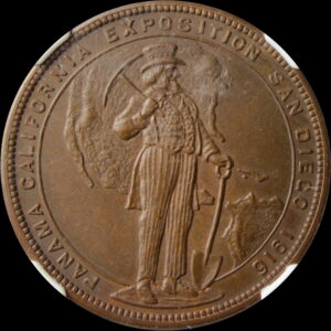 HK-430 1916 Panama-California Exposition Official SCD