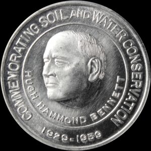 HK-574A 1959 Soil Conservation Society SCD – White Metal