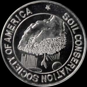 HK-574A 1959 Soil Conservation Society SCD – White Metal