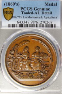 HK-725 1860’s Louisiana Mechanics & Agricultural Fair Association SCD