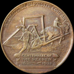 HK-460 1931 McCormick Reaper Centennial SCD
