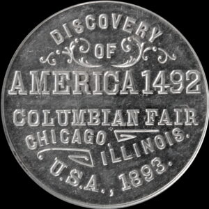 HK-158 1892 Columbian Childs Landing of Columbus / Discovery of America Legend SCD