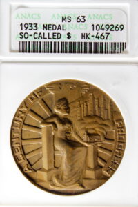 HK-467 1933 Century of Progress Seated Female 1933 SCD