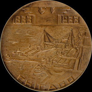 HK-467 1933 Century of Progress Seated Female 1933 SCD