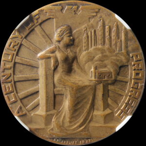 HK-467 1933 Century of Progress Seated Female 1933 SCD