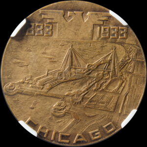 HK-467 1933 Century of Progress Seated Female 1933 SCD