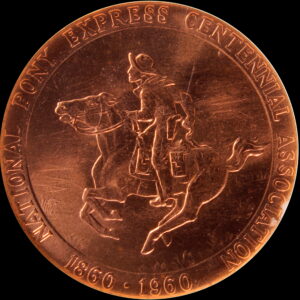 HK-583 1960 Pony Express Centennial SCD