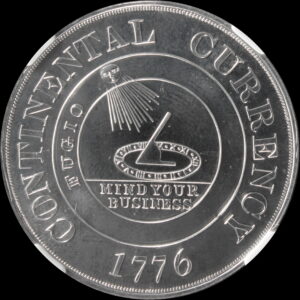 HK-854A 1961 Bowers Continental Dollar Restrike White Metal SCD