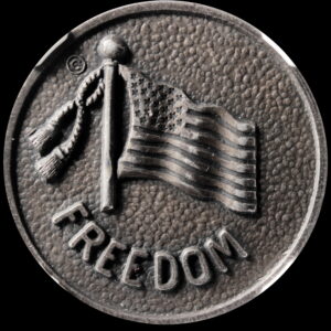 HK-916 1951 God and Freedom Medal SCD