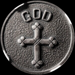 HK-916 1951 God and Freedom Medal SCD
