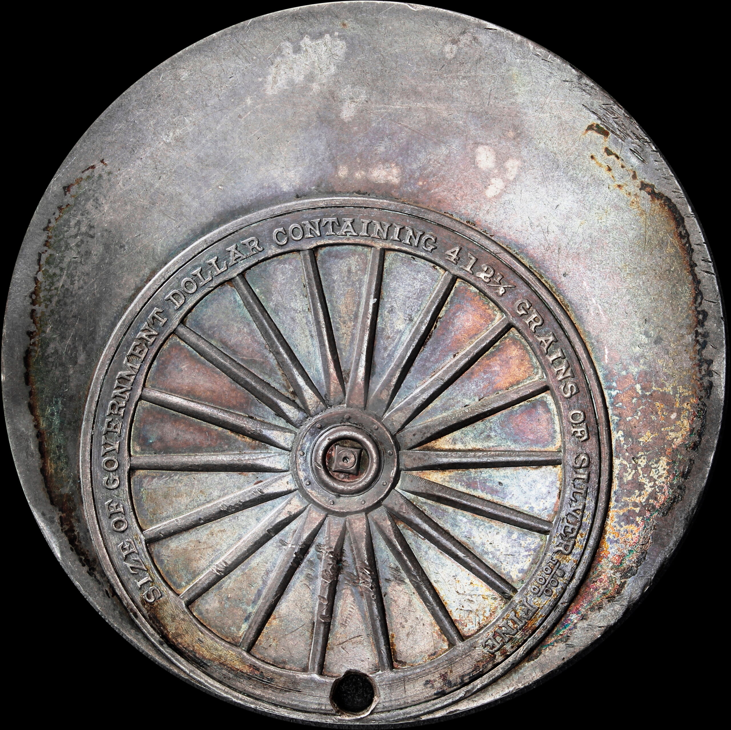 HK-780 1896 Silver Bryan Dollar by Bryan & Gorham Mfg. Co. SCD