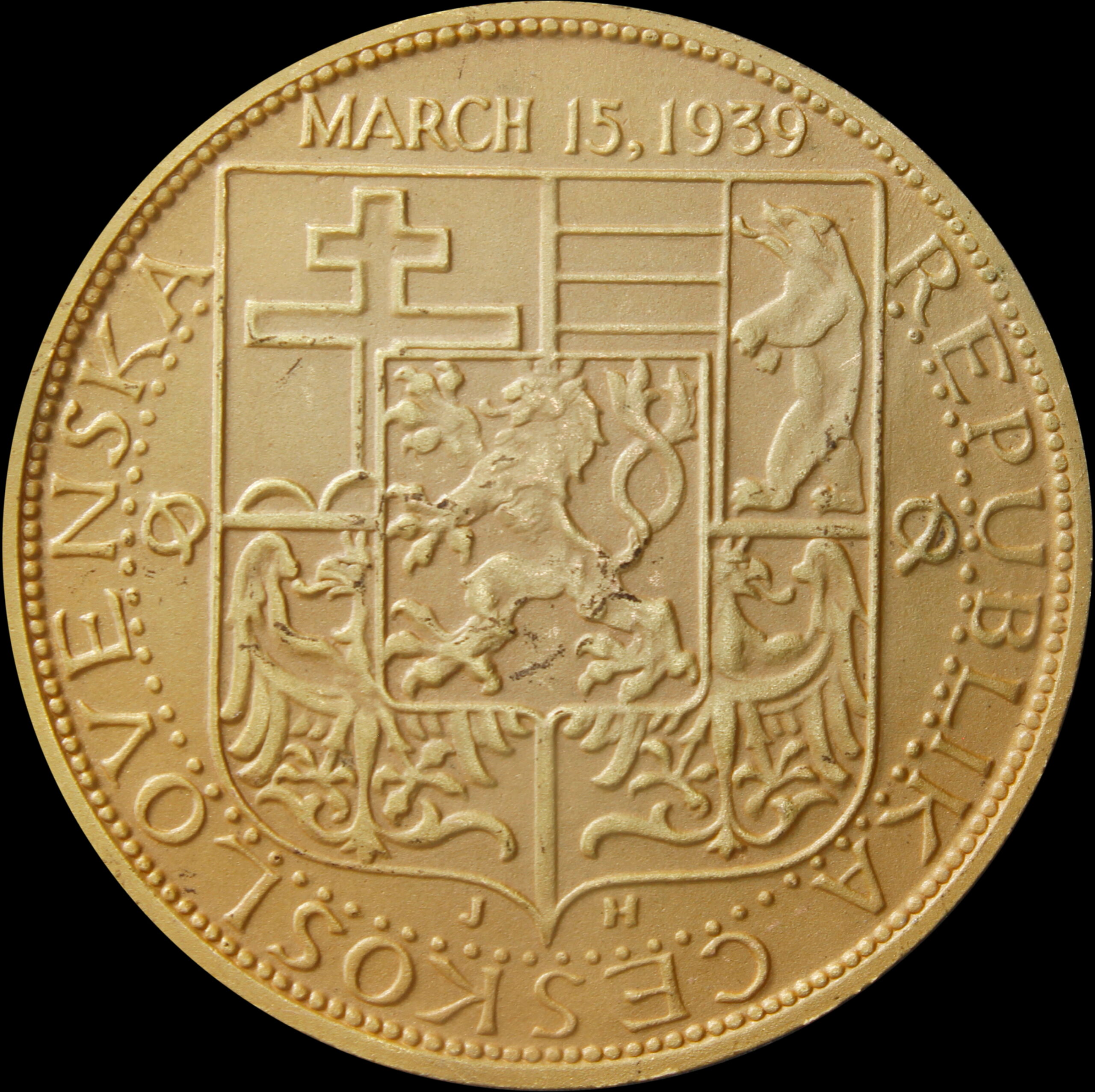 1939 NYWF Free Czechoslovakia SCD