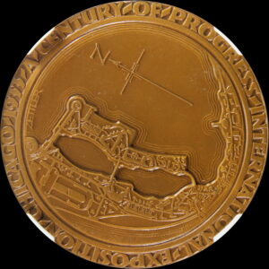 HK-463 1933 Century of Progress Exposition Official Bronze SCD