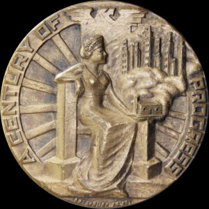 HK-467 1933 Century of Progress Seated Female 1933 SCD