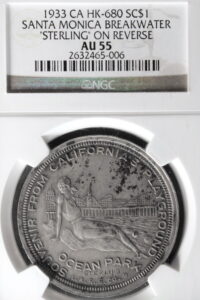 HK-680 1933 Santa Monica Breakwater Silver SCD