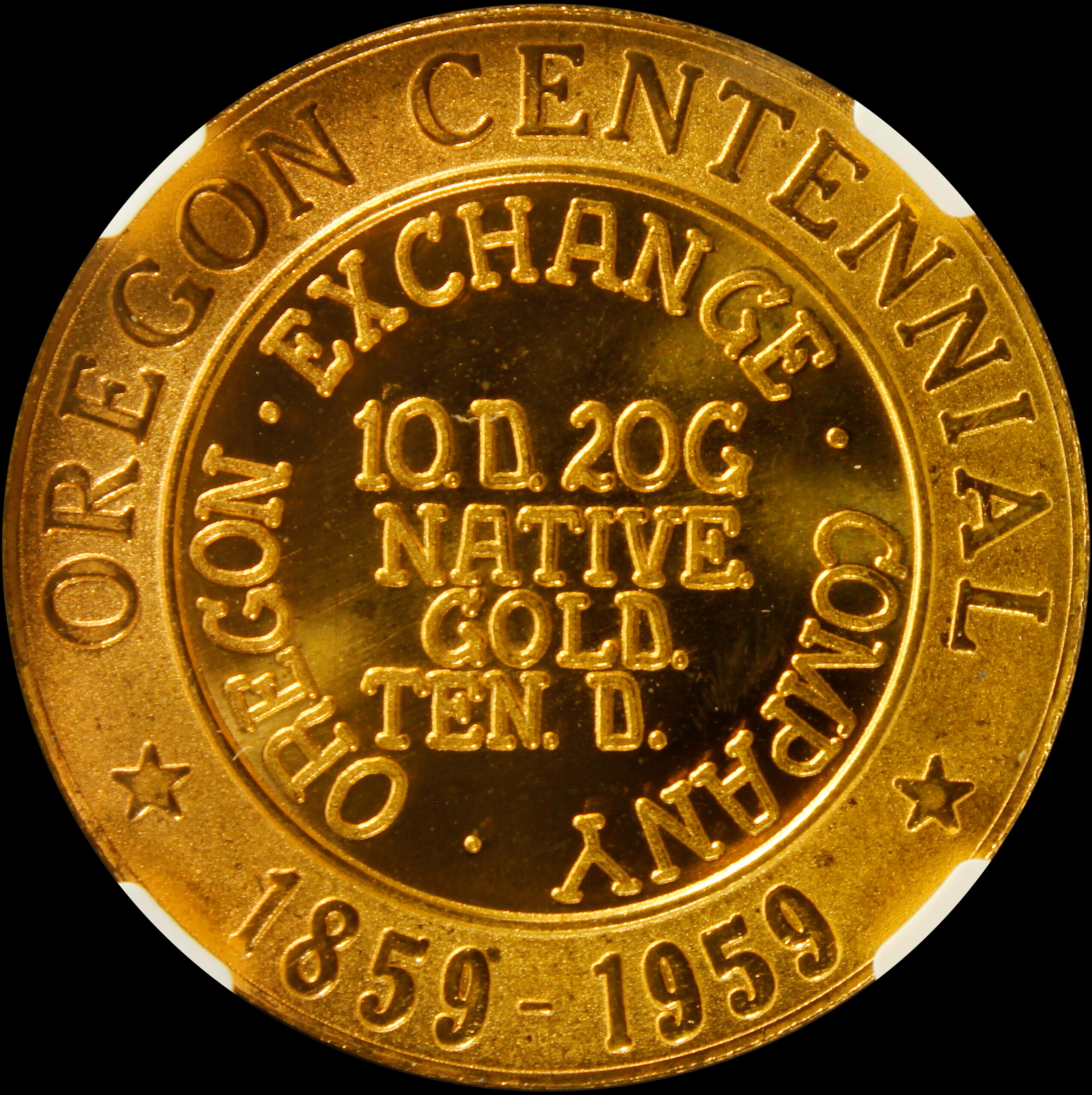 HK-573 1959 Oregon Statehood Centennial – Oregon Beaver SCD