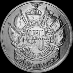 HK-587 1961 Mobile Alabama 250th Anniversary SCD