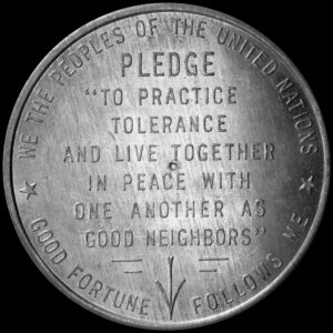 HK-915 1948 United Nations Pledge SCD