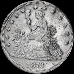 1873 Counterfeit Trade Dollar