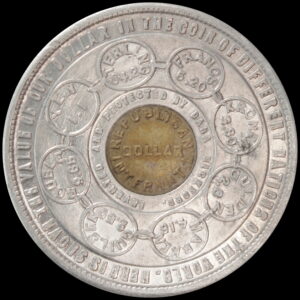 HK-835 1897 Bickford Dollar Mound of Gold SCD