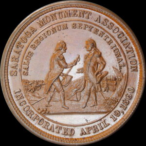 HK-119A 1877 Battle of Saratoga Monument SCD