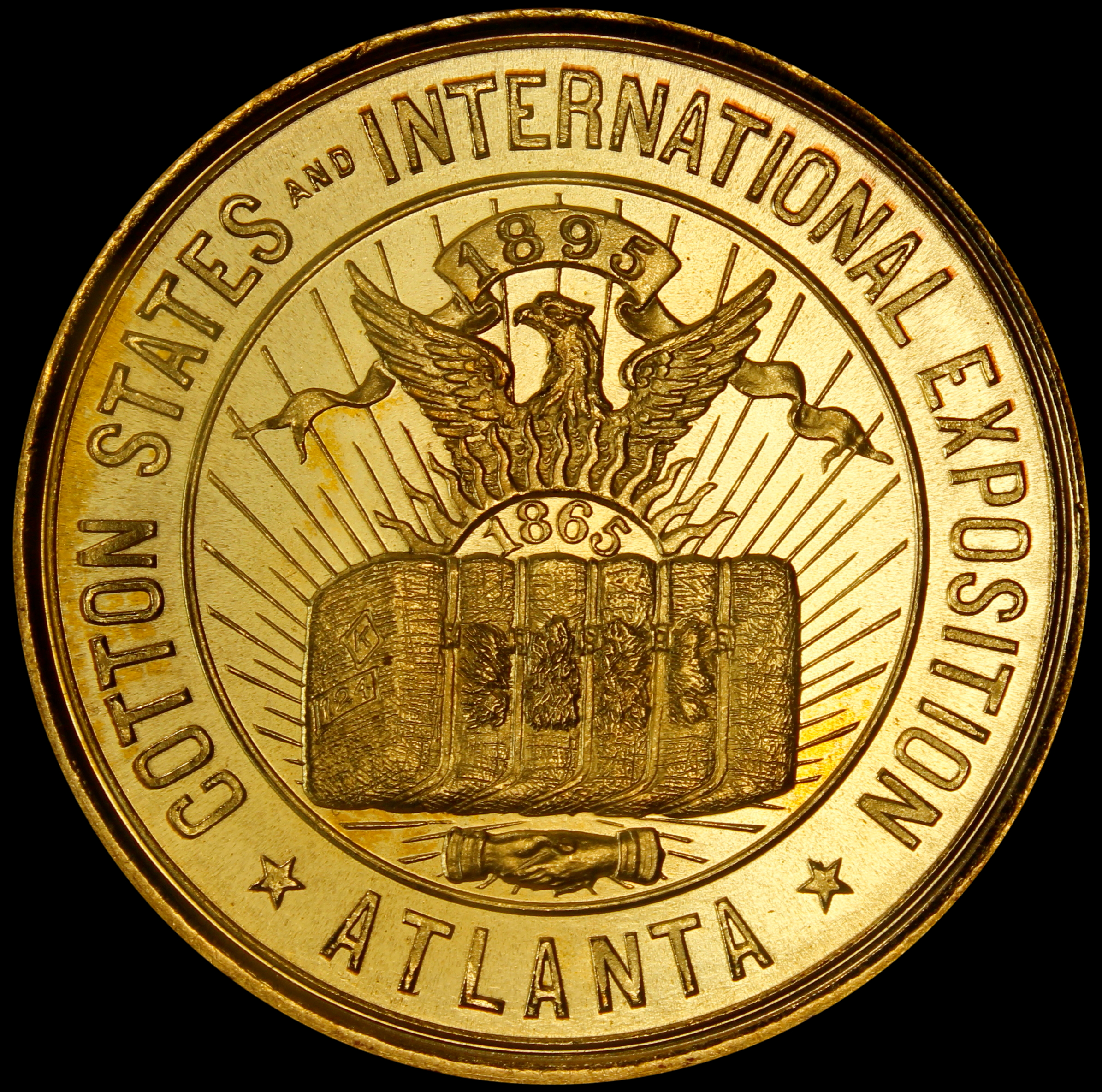 HK-268 1895 Cotton States Official SCD