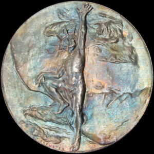 HK-287 1901 Pan-American Exposition Official Medal Silver SCD