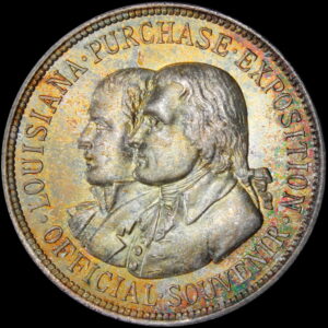 HK-299 1904 Louisiana Purchase Exposition Official SCD – Silver