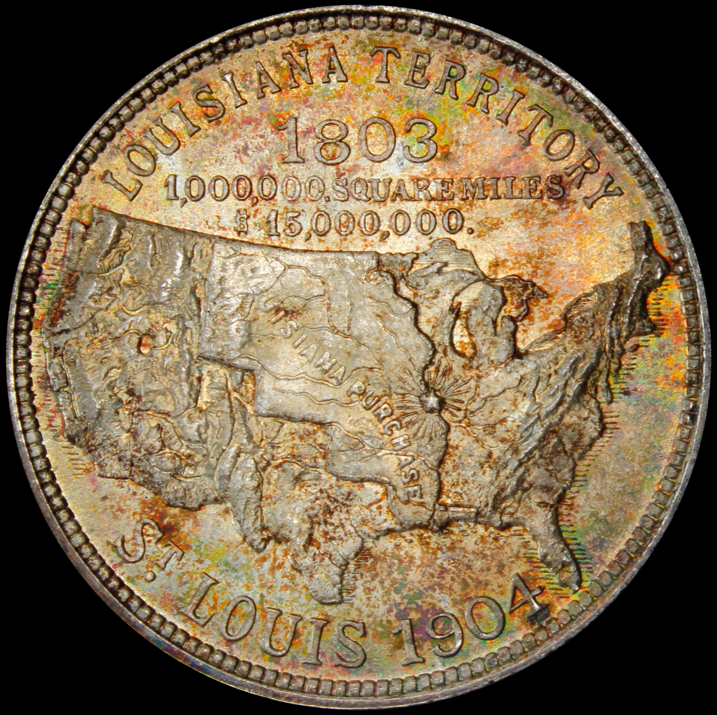 HK-299 1904 Louisiana Purchase Exposition Official SCD – Silver