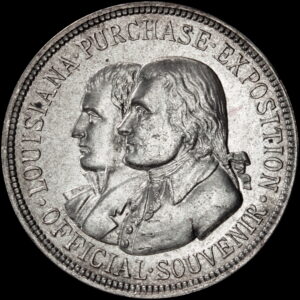HK-299 1904 Louisiana Purchase Exposition Official SCD – Silver